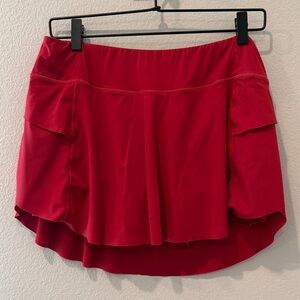 Zyia Cherry Red Grand Slam Athletic Skort Size Extra Larg